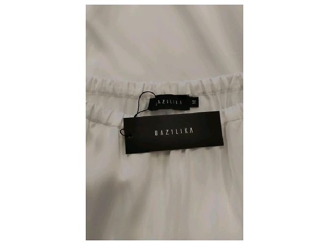 Autre Marque Pantalones anchos blancos BAZILIKA de viscosa - vista 5