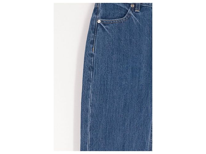 Jeans High RUADH blu in cotone a vita alta US 25 - vista 4