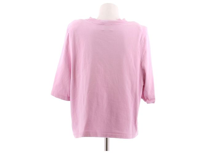 Isabel Marant Top rose à imprimé bouche Pink - view 2