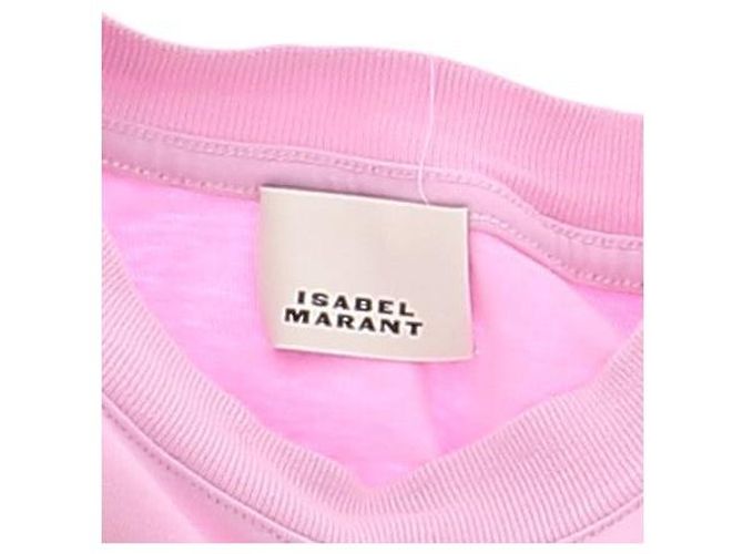 Isabel Marant Top rose à imprimé bouche Pink - view 5