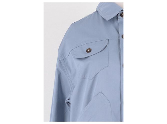 Autre Marque FRAME Baumwolljacke blau - Ansicht 4