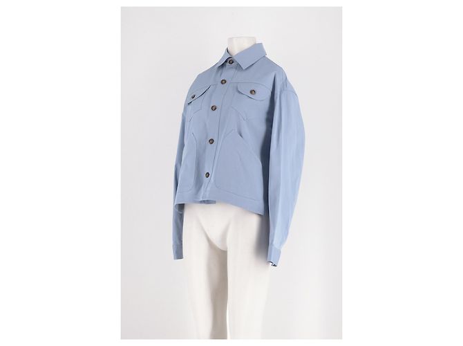 Autre Marque FRAME Baumwolljacke blau - Ansicht 5