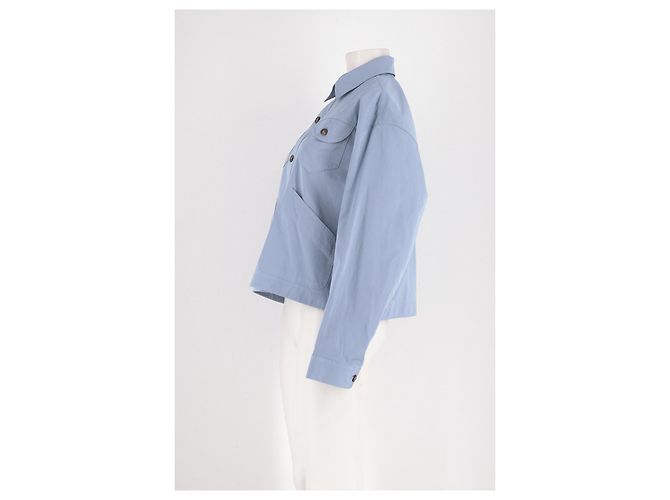 Autre Marque FRAME Baumwolljacke blau - Ansicht 6