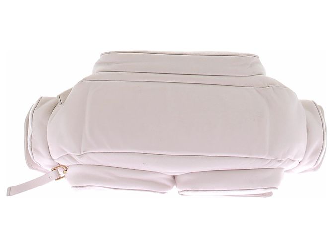 Miu Miu Leather Handbag Beige - view 6