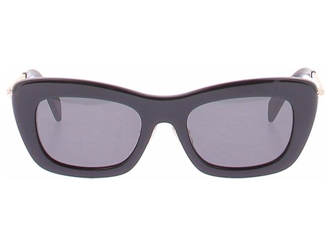 Lanvin Óculos de sol pretos e prateados - vista 2
