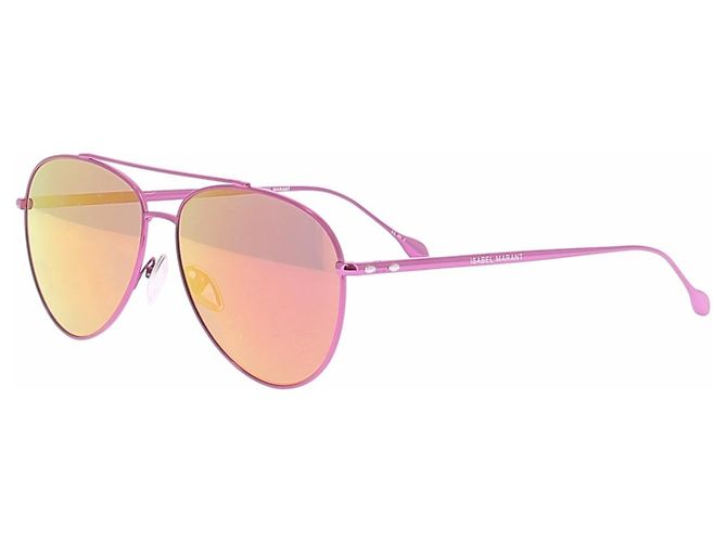 Isabel Marant Sonnenbrille Rosa Metall Pink - Ansicht 2