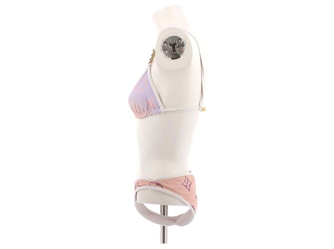 Louis Vuitton Bikini rosa e viola - vista 4