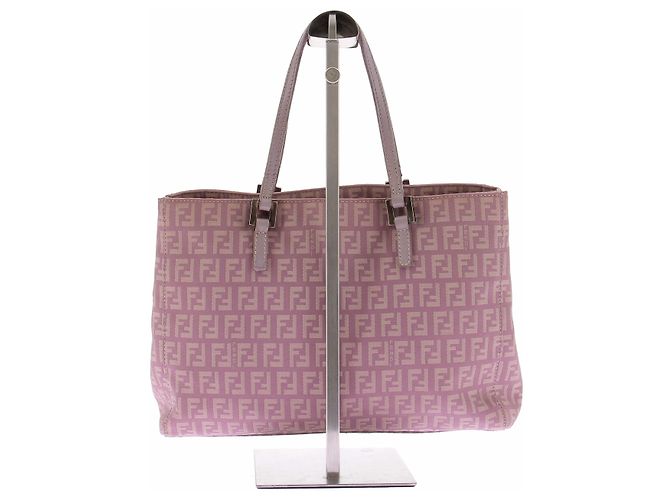 Fendi Zucchino Tasche Rosa Leder Pink - Ansicht 3