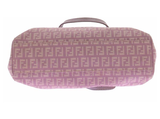 Fendi Zucchino Tasche Rosa Leder Pink - Ansicht 6