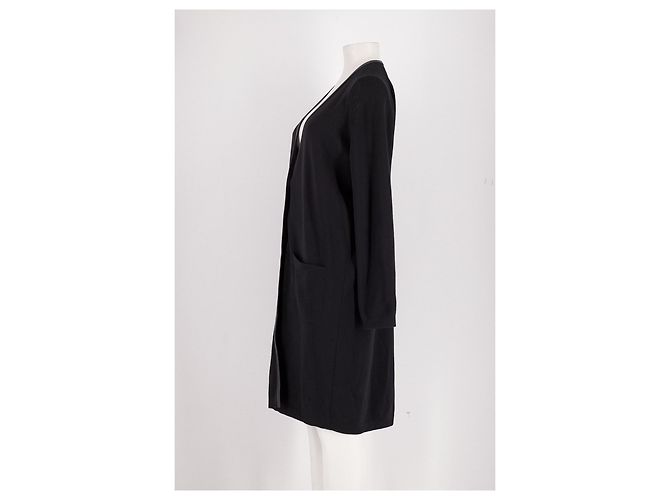 Cardigã de lã preto Hermès - vista 5