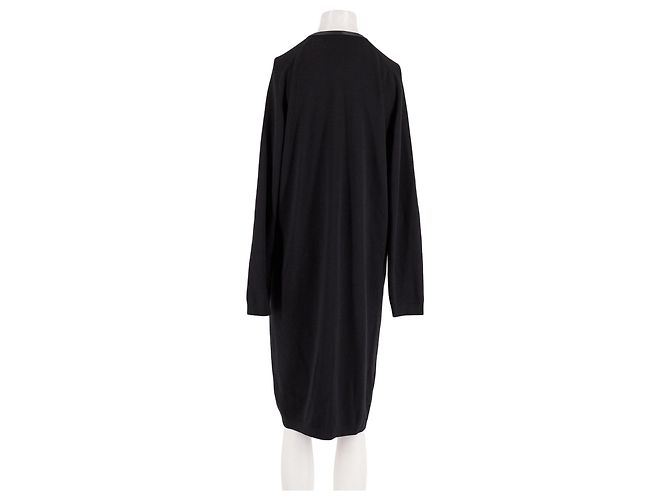 Cardigã de lã preto Hermès - vista 6