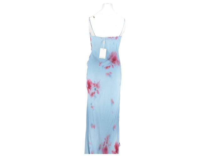 Rat & Boa Maxikleid blau mit Blumenmuster - Ansicht 6