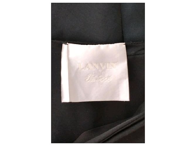 Lanvin Maxikleid aus grauer Seide - Ansicht 7