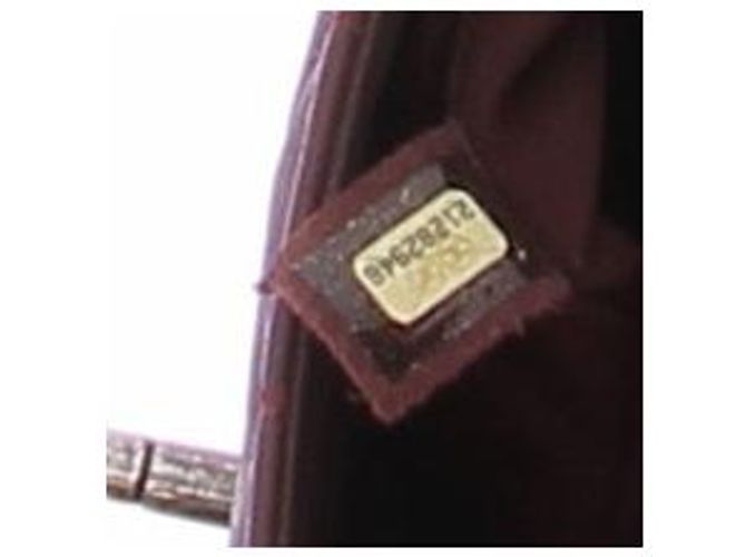 Chanel Borsa "Paris Salzburg" in pelle matelassé bordeaux e nero Bordò - vista 9