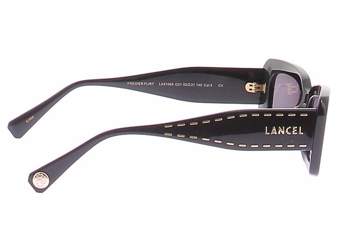Lancel Occhiali da sole neri "Premier Flirt" Nero - vista 4