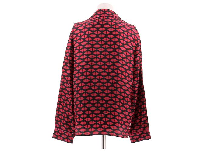 Autre Marque Camicia di seta con cuori - vista 2