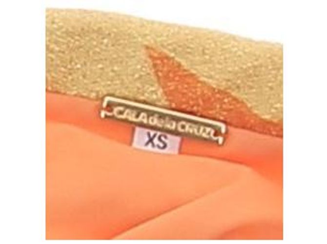 Autre Marque Oranges Pailletten-Minikleid - Ansicht 5