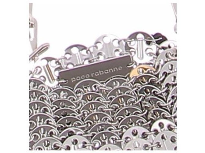 Paco Rabanne 1969 Nano Tasche Silber - Ansicht 3
