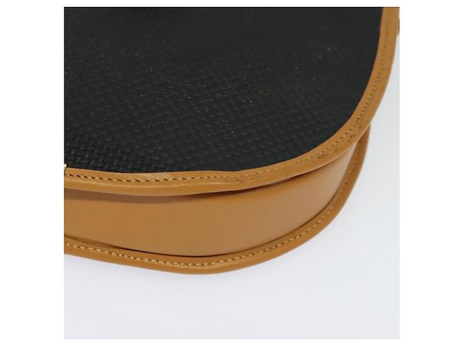Autre Marque SAINT LAURENT Bolsa de ombro em couro preto e dourado - vista 15