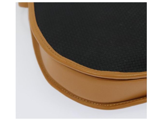 Autre Marque SAINT LAURENT Bolsa de ombro em couro preto e dourado - vista 16