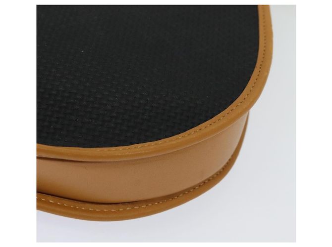 Autre Marque SAINT LAURENT Bolsa de ombro em couro preto e dourado - vista 9