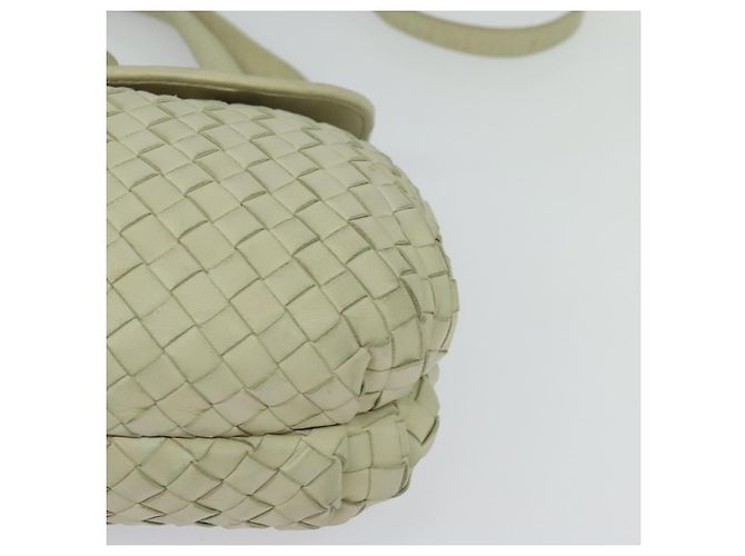 BOTTEGA VENETA INTRECCIATO Hand Bag Leather 2way White Gold - vista 16