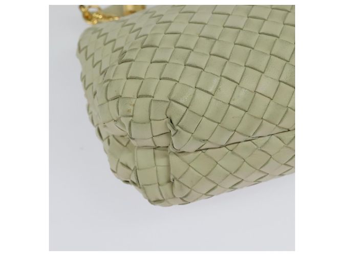 BOTTEGA VENETA INTRECCIATO Hand Bag Leather 2way White Gold - vista 17