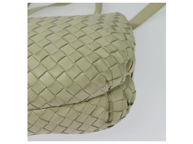 BOTTEGA VENETA INTRECCIATO Hand Bag Leather 2way White Gold - vista 18