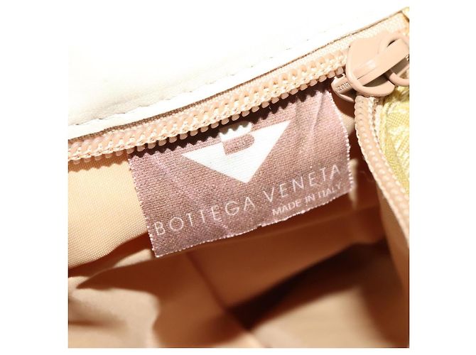 BOTTEGA VENETA INTRECCIATO Hand Bag Leather 2way White Gold - vista 24