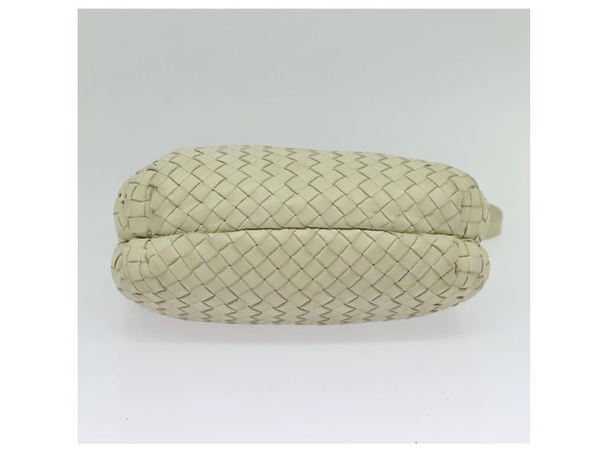 BOTTEGA VENETA INTRECCIATO Hand Bag Leather 2way White Gold - vista 5