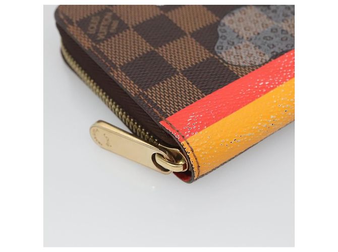 LOUIS VUITTON Damier Evasion Zippy Wallet Carteira Longa N61240 LV - vista 14