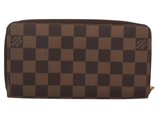 LOUIS VUITTON Damier Evasion Zippy Wallet Carteira Longa N61240 LV - vista 2