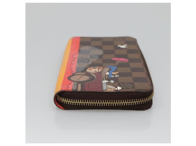 LOUIS VUITTON Damier Evasion Zippy Wallet Carteira Longa N61240 LV - vista 3