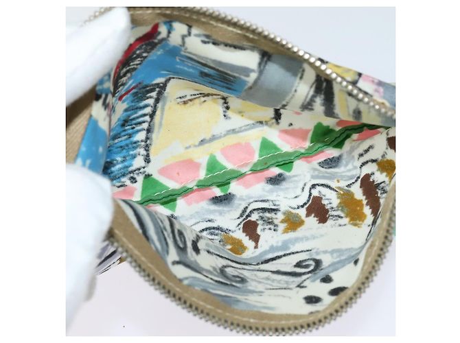 PRADA Tote Bag Vinyl Leather Clear Multicolor Silver BR2515 - vista 24