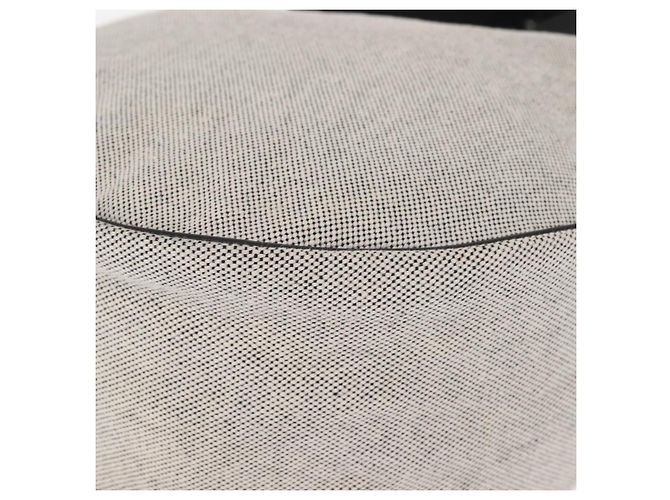 Hermès HERMES Sac Luco MM Shoulder Bag Canvas Leather Gray Black Silver - vista 14