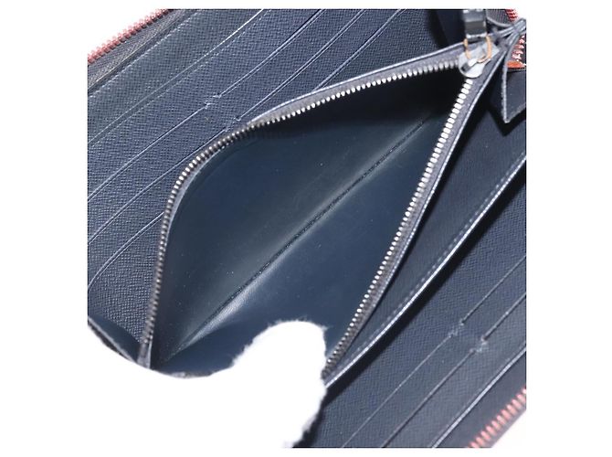 LOUIS VUITTON Ink Upside Down Zippy Organizer NM Wallet Navy M62931 - vista 11