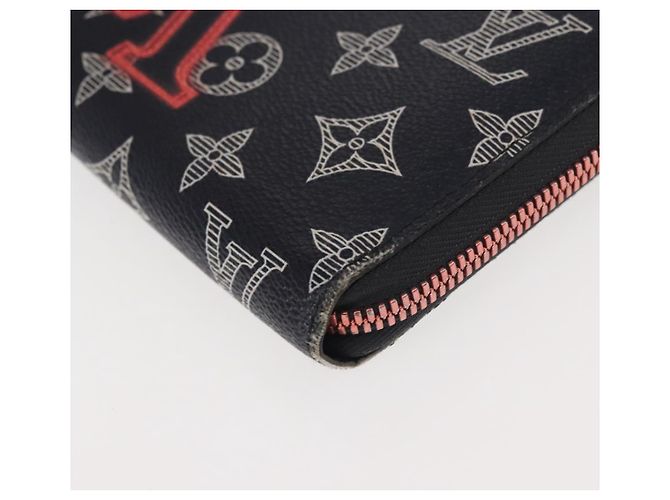 LOUIS VUITTON Ink Upside Down Zippy Organizer NM Wallet Navy M62931 - vista 14