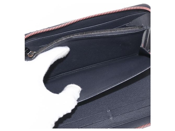 LOUIS VUITTON Ink Upside Down Zippy Organizer NM Wallet Navy M62931 - vista 20