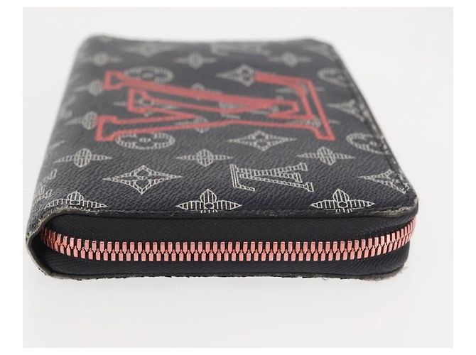 LOUIS VUITTON Ink Upside Down Zippy Organizer NM Wallet Navy M62931 - vista 3