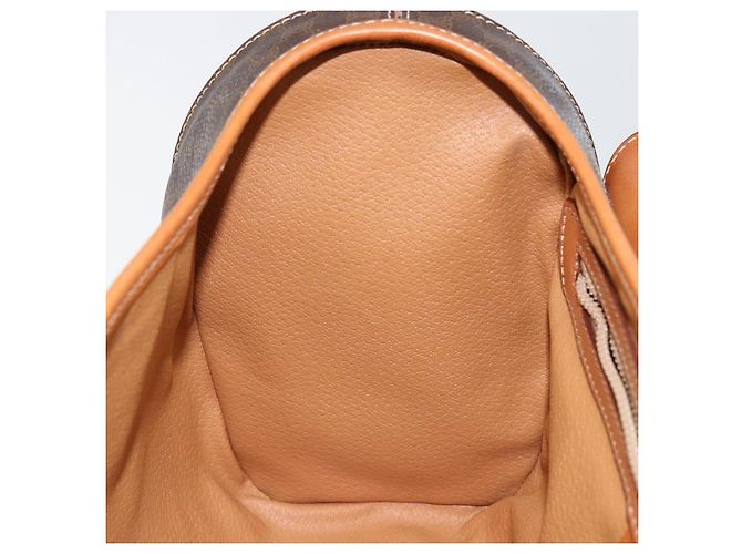 Céline CELINE Macadam Canvas Hand Bag PVC Leather Brown - vista 22