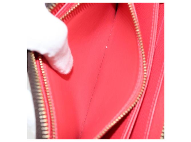 LOUIS VUITTON Monogram Totem Zippy Wallet Purple Red blue M61364 LV - vista 10