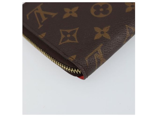 LOUIS VUITTON Monogram Totem Zippy Wallet Purple Red blue M61364 LV - vista 16