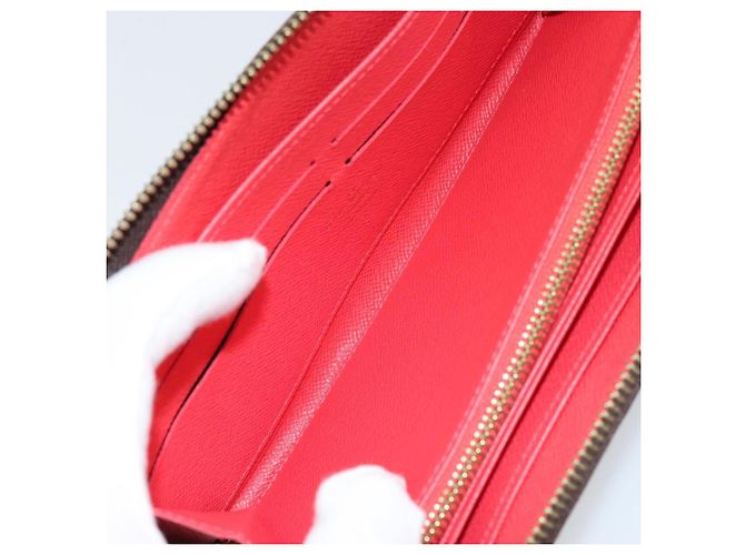 LOUIS VUITTON Monogram Totem Zippy Wallet Purple Red blue M61364 LV - vista 20