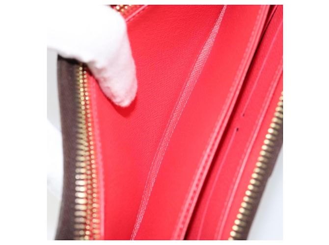 LOUIS VUITTON Monogram Totem Zippy Wallet Purple Red blue M61364 LV - vista 22