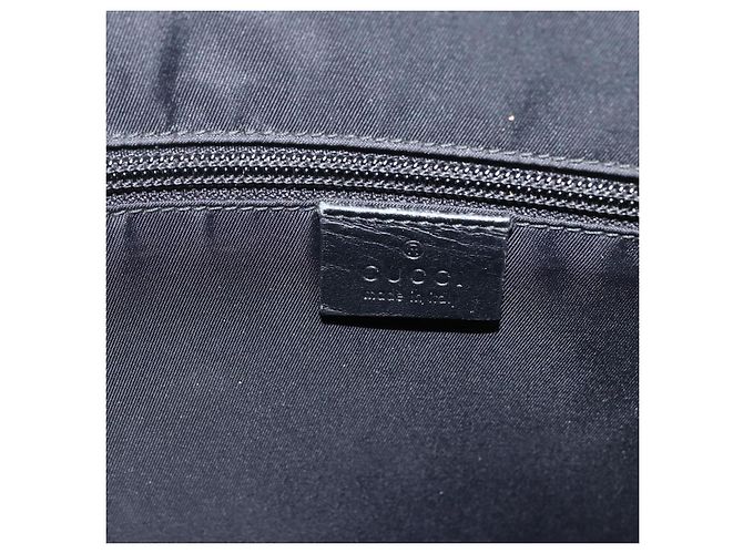 GUCCI GG Supreme Clutch Bag PVC Beige Silver 433665 - vista 19