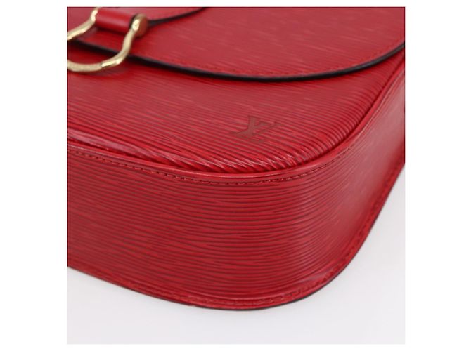 LOUIS VUITTON Epi Saint Cloud GM Shoulder Bag Red M52197 LV - vista 15