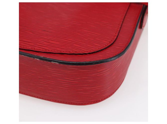 LOUIS VUITTON Epi Saint Cloud GM Shoulder Bag Red M52197 LV - vista 17