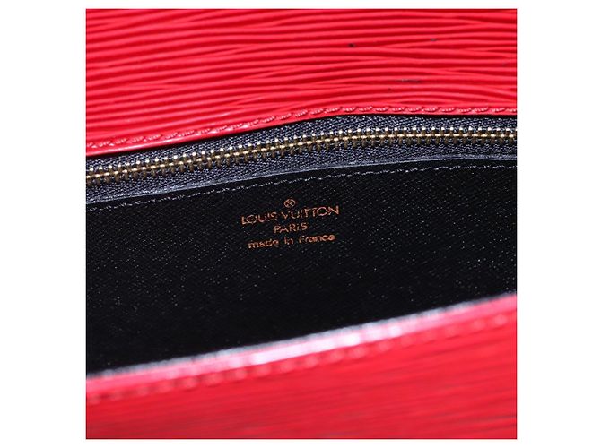 LOUIS VUITTON Epi Saint Cloud GM Shoulder Bag Red M52197 LV - vista 22
