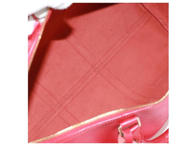 LOUIS VUITTON Epi Keepall 50 Boston Bag Red M42967 LV - Ansicht 10