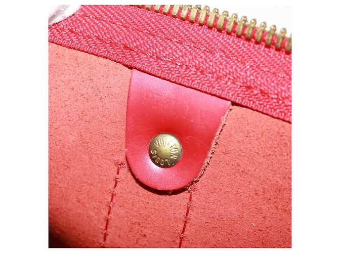 LOUIS VUITTON Epi Keepall 50 Boston Bag Red M42967 LV - Ansicht 11